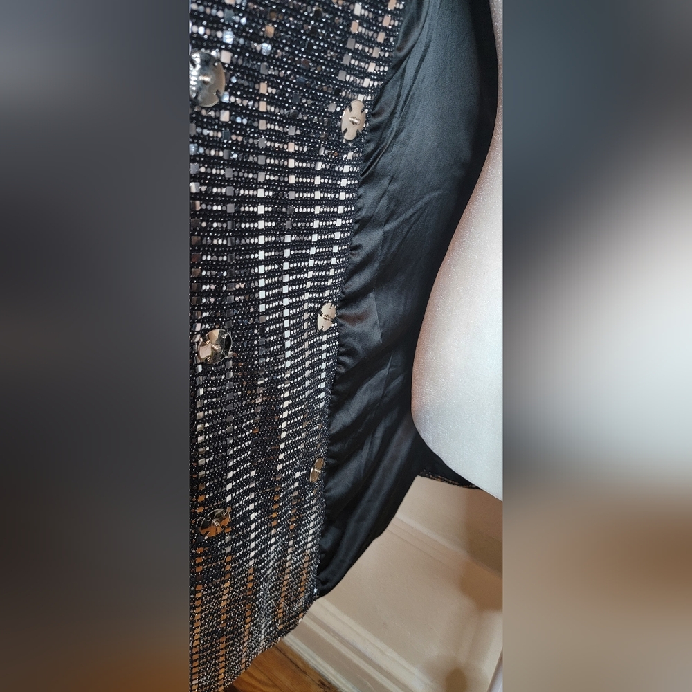 Forever 21 Black and Silver Sequin Dress - Picture 7 of 7